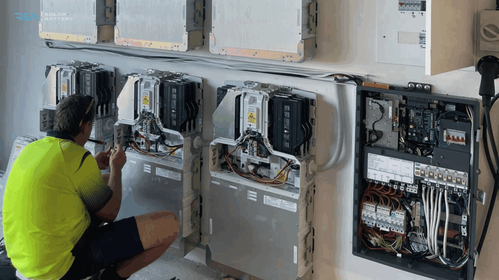 Battery Installation at Home